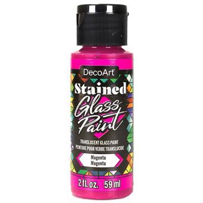 DecoArt Stained Glass Paint - Magenta