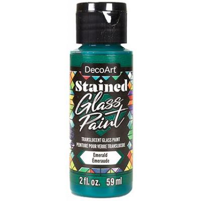 DecoArt Stained Glass Paint - Emerald