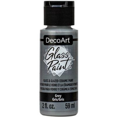 DecoArt Glass Paint - Grey