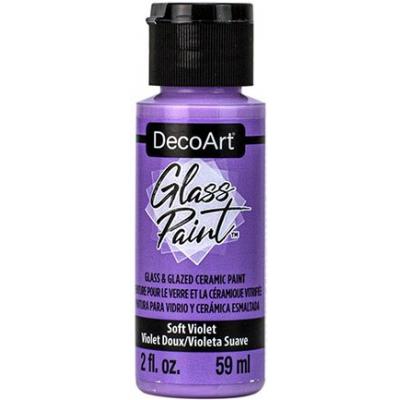 DecoArt Glass Paint - Soft Violet