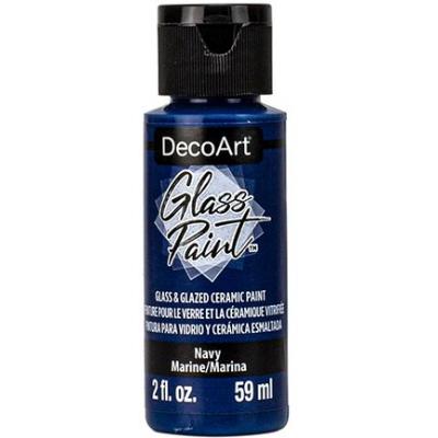 DecoArt Glass Paint - Navy