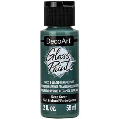 DecoArt Glass Paint - Deep Green