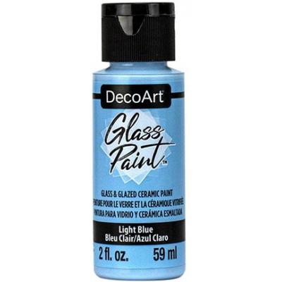 DecoArt Glass Paint - Light Blue