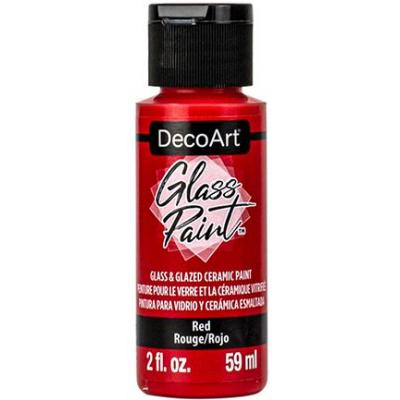 DecoArt Glass Paint - Red