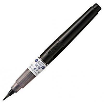 ZIG Fude Pen Compact - Gokuboso Blue Black