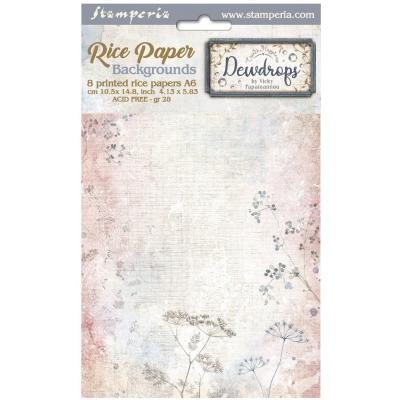 Stamperia Dewdrops - Paper Backgrounds