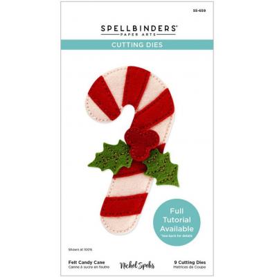 Spellbinders Etched Dies - Candy Cane