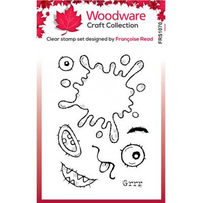 Creative Expressions Woodware Stempel - Blot Monster