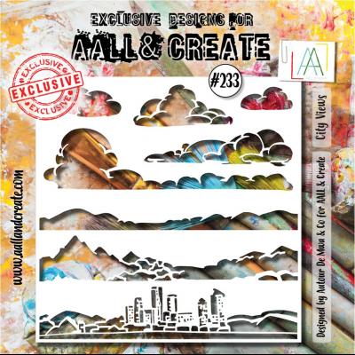 Aall & Create Stencil - City Views