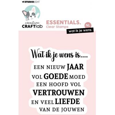 StudioLight Creative Craftlab Stempel - Wat Ik Je Wens (NL)