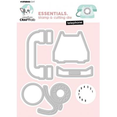 StudioLight Creative Craftlab Stamp & Cutting Die - Telephone