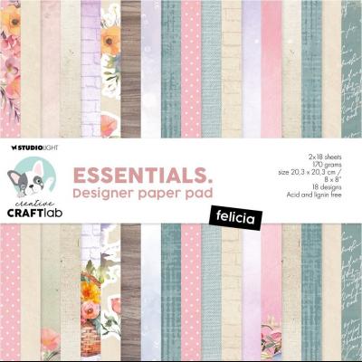 StudioLight Creative Craftlab Paper Pad - Felicia