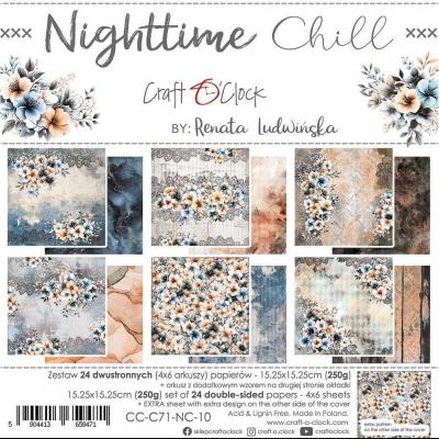 Craft O'Clock Nighttime Chill - Paper Set