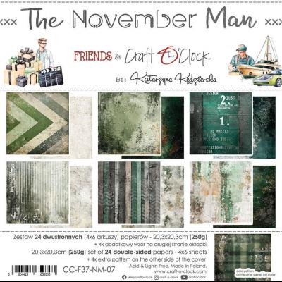 Craft O'Clock The November Man - Paper Set