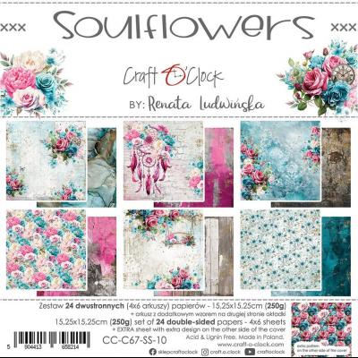 Craft O'Clock Soulflowers - Paper Set