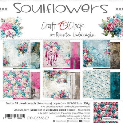 Craft O'Clock Soulflowers - Paper Set