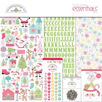 Doodlebug Design Tinsel Time - Essentials Kit