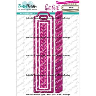 CarlijnDesign Hot Foil Plate - Bookmark & Washi Tape