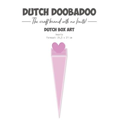 Dutch Doobadoo Box Art - Box Hearts