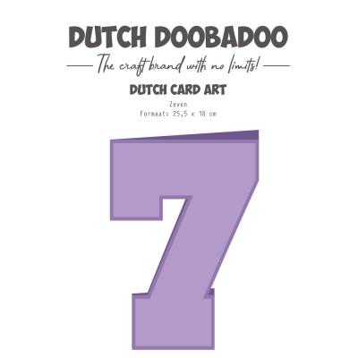 Dutch Doobadoo Card Art - Sieben