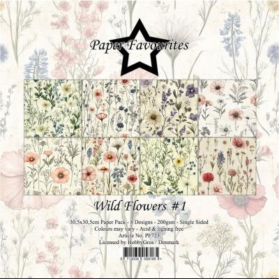 Paper Favourites Paper Pack - Wild Flowers #1