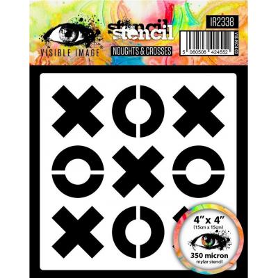 Visible Image Stencil - Noughts & Crosses