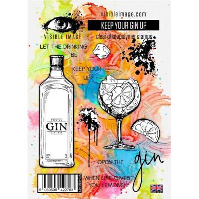 Visible Image Stempel - Keep Your Gin Up