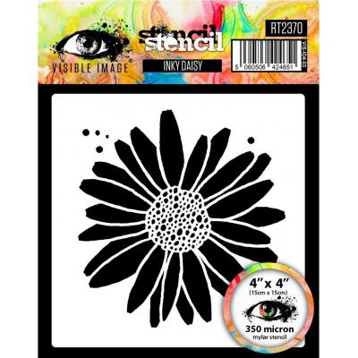 Visible Image Stencil - Inky Daisy