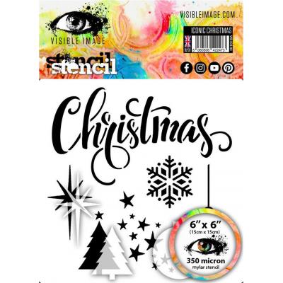 Visible Image Stencil - Iconic Christmas