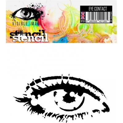 Visible Image Stencil - Eye Contact