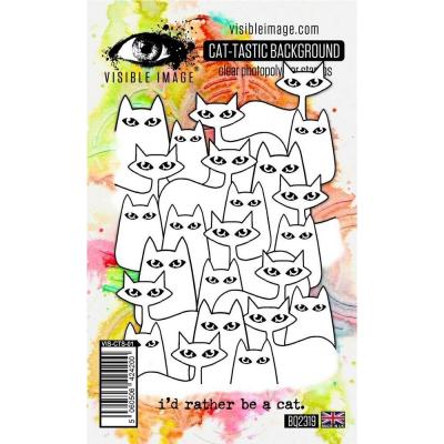 Visible Image Stempel - Cat-tastic Background