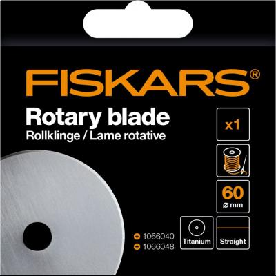 Fiskars Rotary Blade Titanium Straight