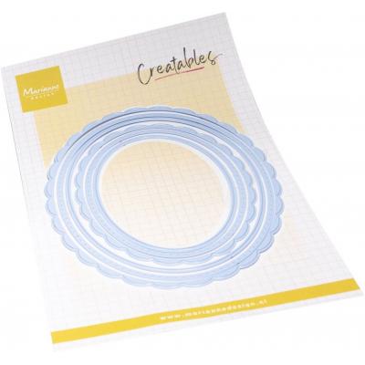 Marianne Design Cutting Dies - Scalloped Oval