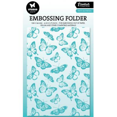 Studio Light Essentials Embossing Folder - Pretty Butterflies