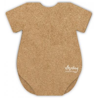 Mintay Papers - Baby Onesie Card Base Kraft