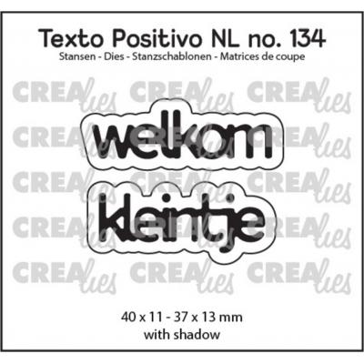 Crealies Cutting Dies - Welkom Kleintje (NL)