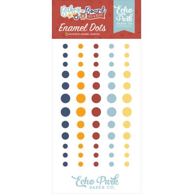 Echo Park Baby On Board It's a Boy! - Enamel Dots