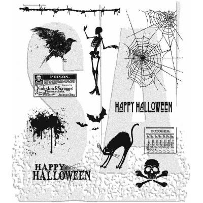 Stampers Anonymous Tim Holtz Stempel - Mini Halloween