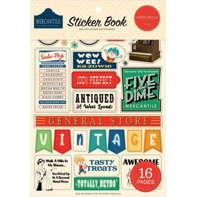 Carta Bella Mercantile - Sticker Book